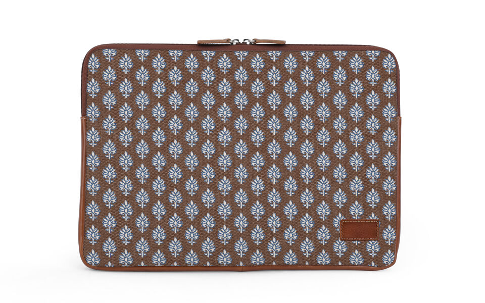 Buchanan 15'' Laptop Case - Gameday - Leather Patch