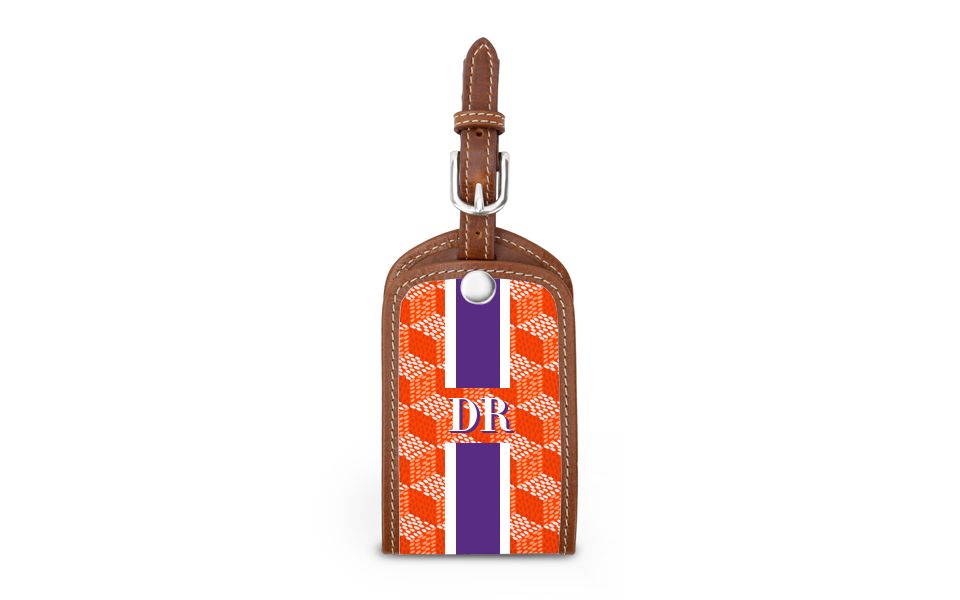 Landry Luggage Tag - Gameday - Printed Monogram
