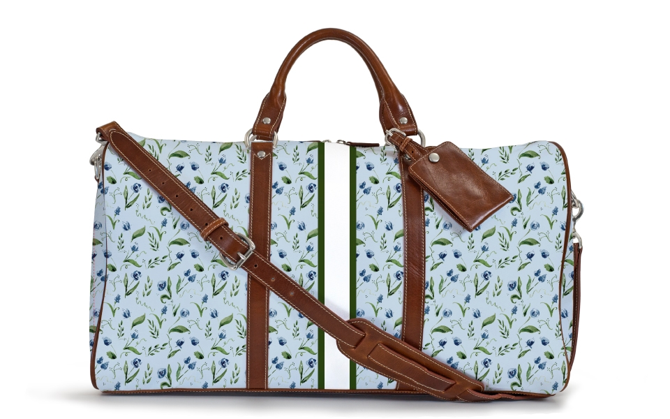 Belmont Cabin Bag - Stripe Only - No Initials