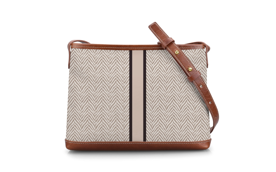Norfolk Crossbody - Stripe Only - No Initials