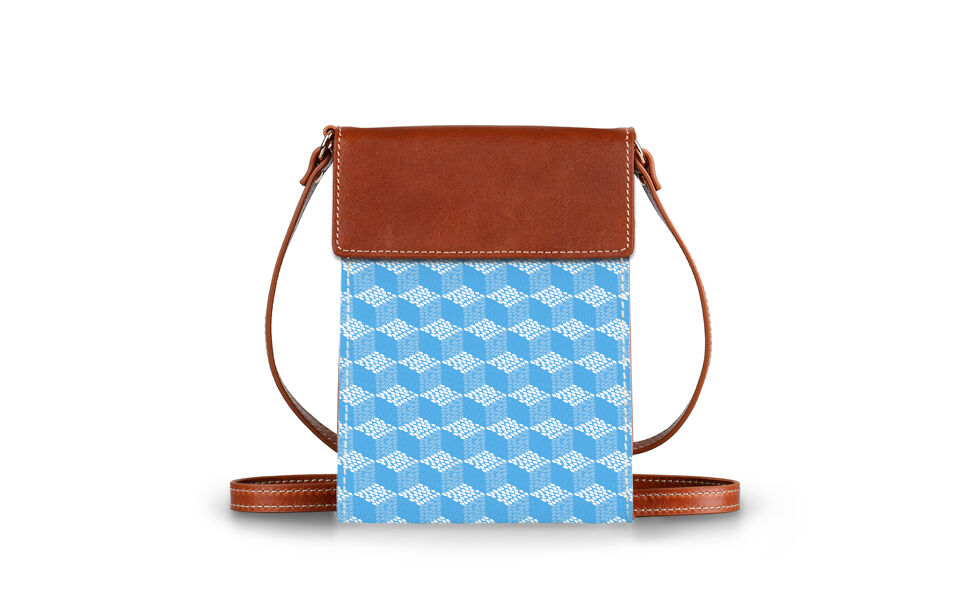 Peyton Phone Crossbody - Gameday - Leather Patch