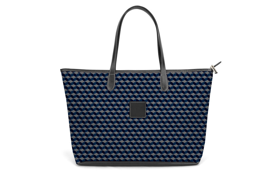 St. Anne Diaper Bag - Gameday - Leather Patch