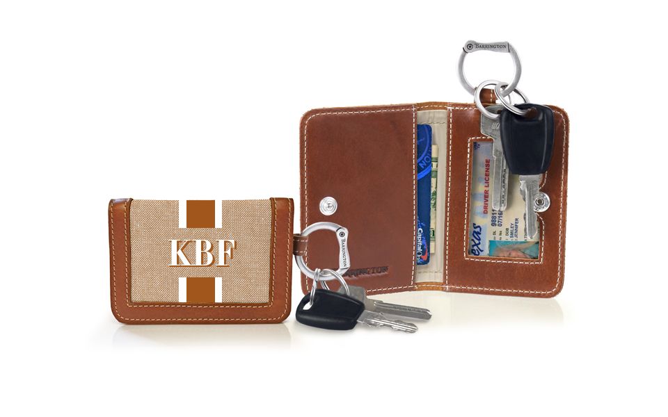 Kent Keyring Wallet - Gameday - Printed Monogram