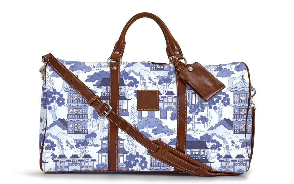 Belmont Cabin Bag - Caitlin Wilson - Leather Patch