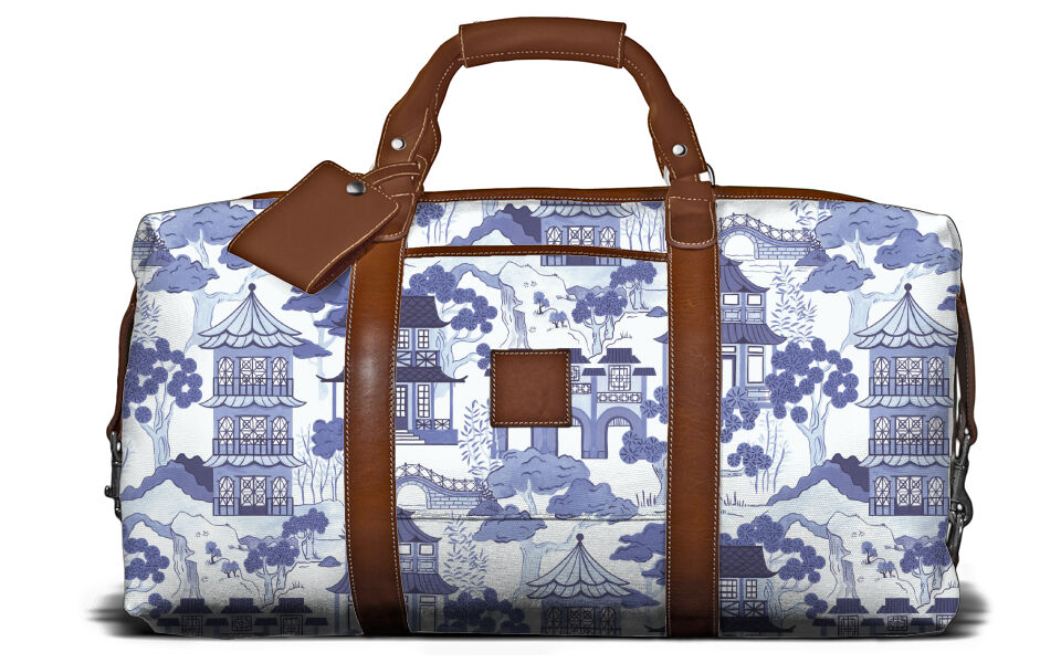 Captain's Bag - Caitlin Wilson - Leather Patch