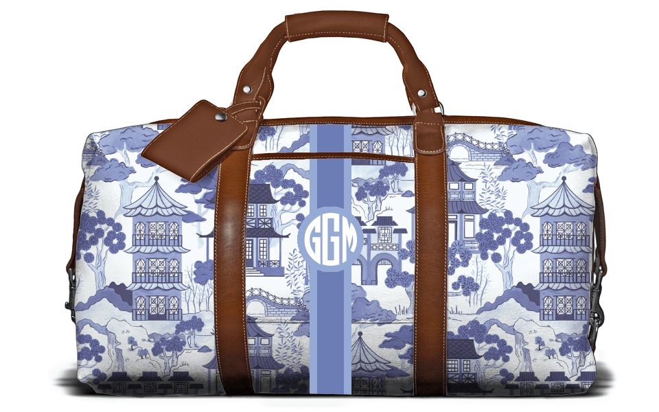 Captain's Bag - Caitlin Wilson - Printed Monogram