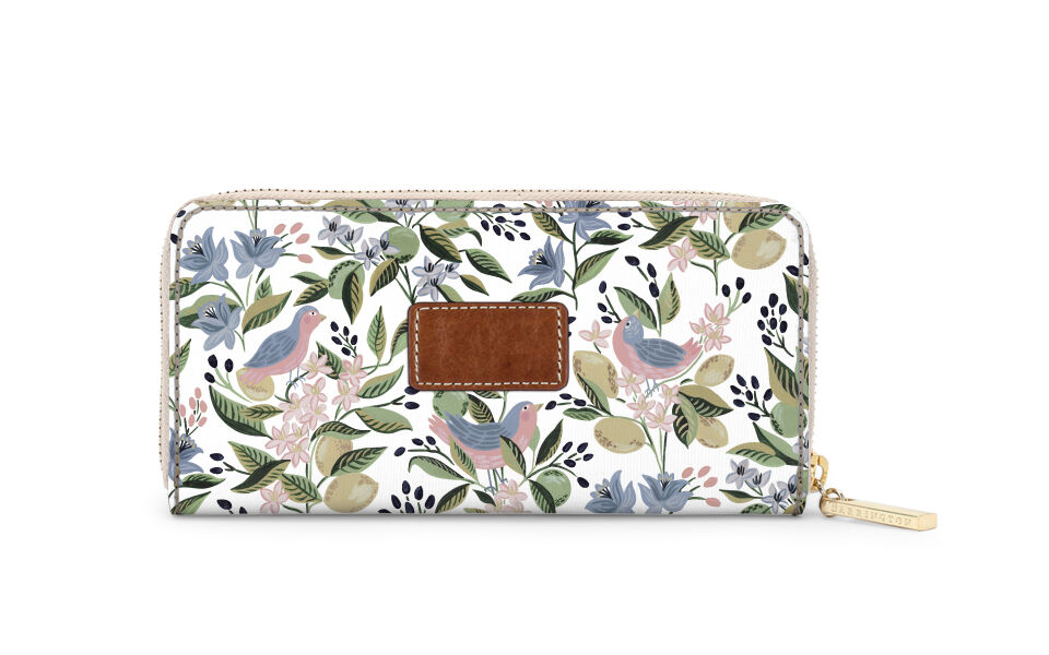 Crosby Zipper Wallet - Caitlin Wilson - Leather Patch