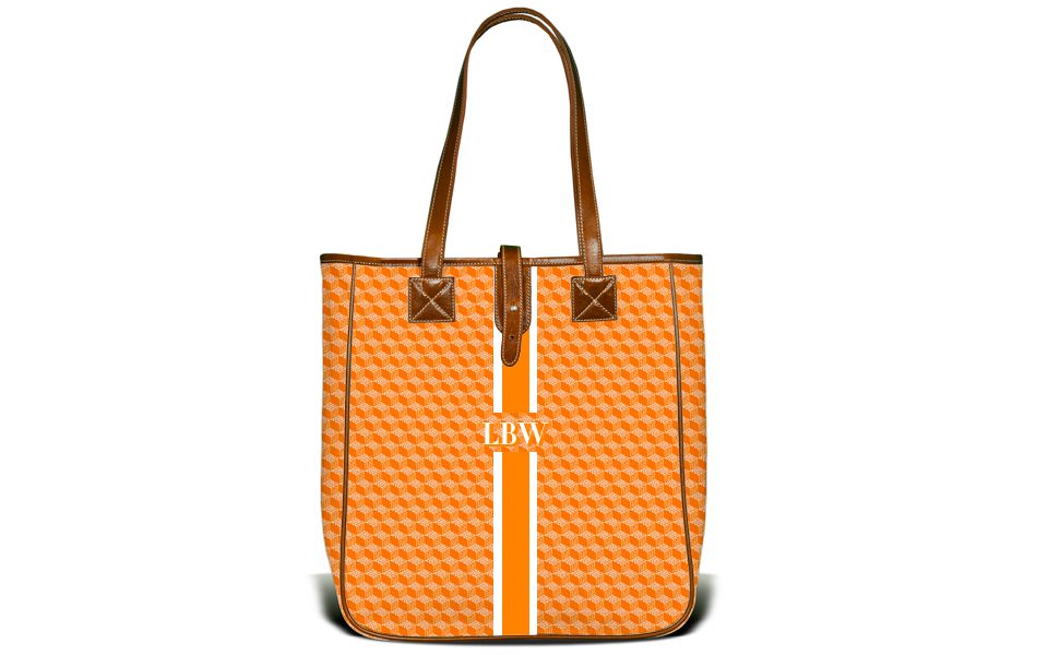 Nantucket Tote - Gameday - Printed Monogram