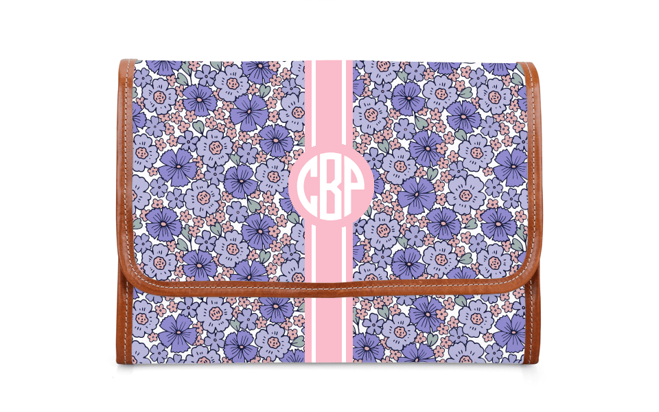 Hanging Toiletry Kit - Caitlin Wilson - Printed Monogram