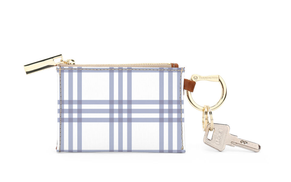 Kennedy Key Ring Zip Wallet - Caitlin Wilson - Leather Patch