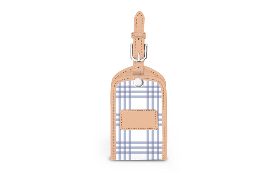 Landry Luggage Tag - Caitlin Wilson - Leather Patch