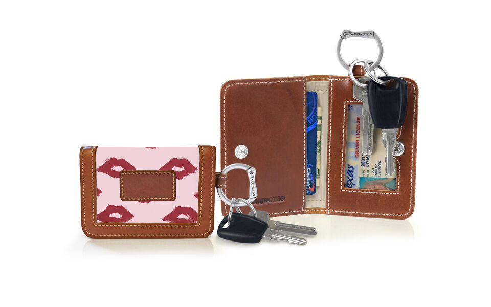 Kent Keyring Wallet - Drawbertson - Leather Patch