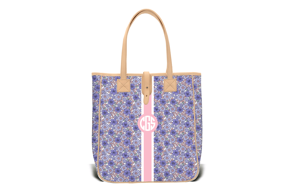 Nantucket Tote - Caitlin Wilson - Printed Monogram