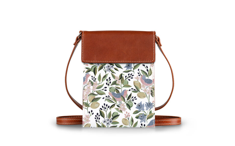 Peyton Phone Crossbody - Caitlin Wilson - Leather Patch