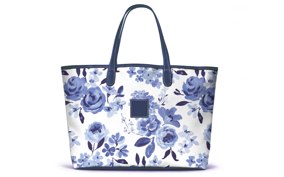 St. Anne Tote - Caitlin Wilson - Leather Patch
