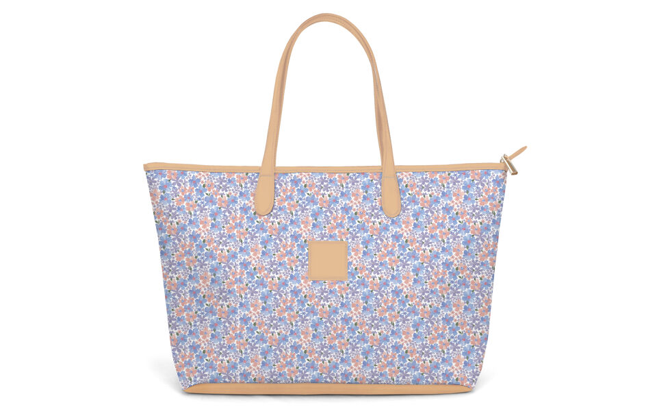St. Anne Zippered Tote - Caitlin Wilson - Leather Patch