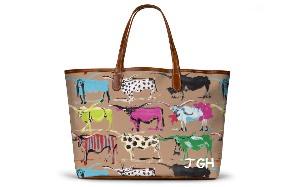 St. Anne Tote - Drawbertson - Printed Monogram