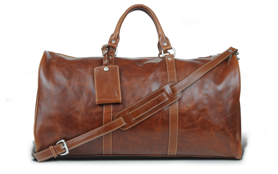 Belmont Cabin Bag - British Tan Florentine Leather